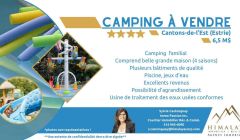 Magnifique camping familial à vendre en Estrie REF#16738