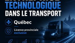 Licence provinciale exclusive Remplate inc. | Technologie et transport au Québec REF#17176