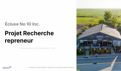 Café à vendre – Halte gourmande unique au bord du canal de Saint-Ours REF#16928