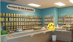 Fonds de roulement d'entreprise de thés à vendre REF#16608