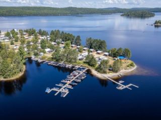 Opportunité Unique : Camping & Marina Majeurs à Vendre – Bord de l’Eau (Réservoir Baskatong, Outaouais) REF#17156