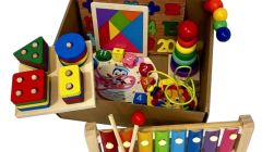 Lot de 360 produits neufs – jeux éducatifs Montessori + sacs de rangement transportables + panier arc‑en‑ciel – prix à discuter REF#17179
